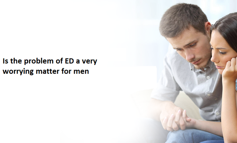 Is the problem of ED a very worrying matter for men